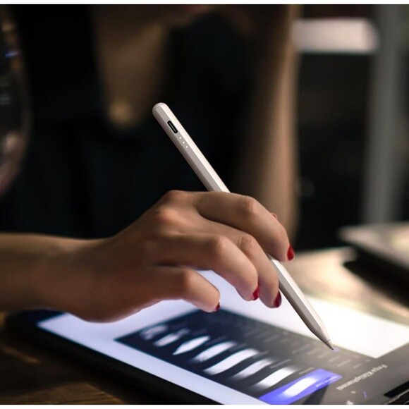 Pencil for Apple Ipad 9Th&10Th Generation, 13 Mins Fast Charge Stylus Pen, Palm - Picture 11 of 12
